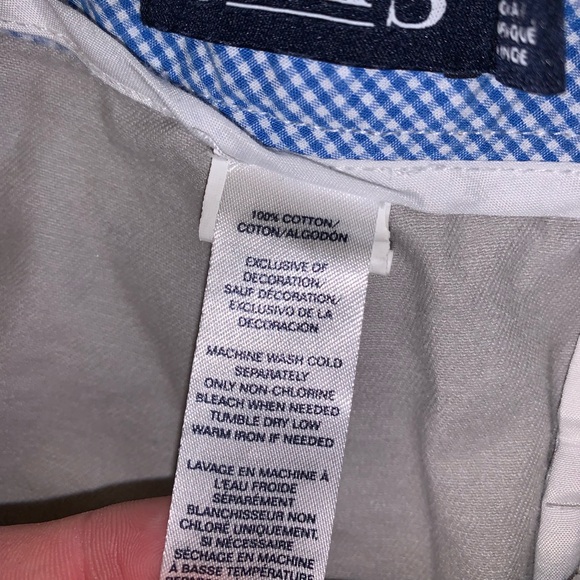 Chaps Gray Cotton Cargo shorts size waist 38 - Picture 8 of 12